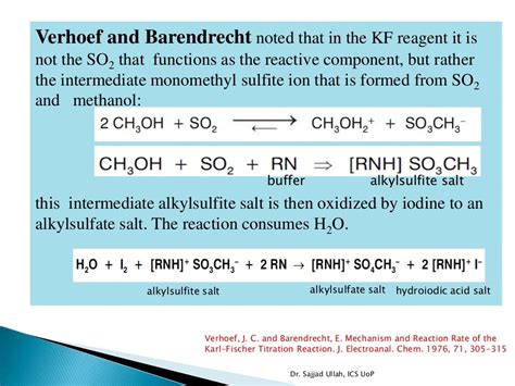 why are redox reactions important in karl fischer